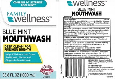Blue Mint Mouthwash (Blue Mint Mouthwash)